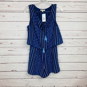 Skies are blue romper